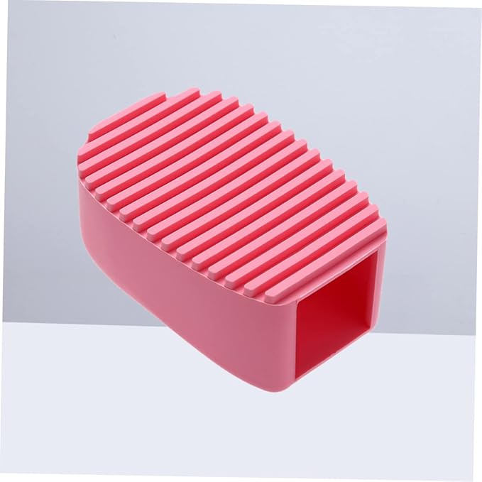 Candy Color Handheld Silicone Laundry Brush Thick Scrubbing Washboard for Clothes Washing Portable Cleaning Tool for Home and Travel