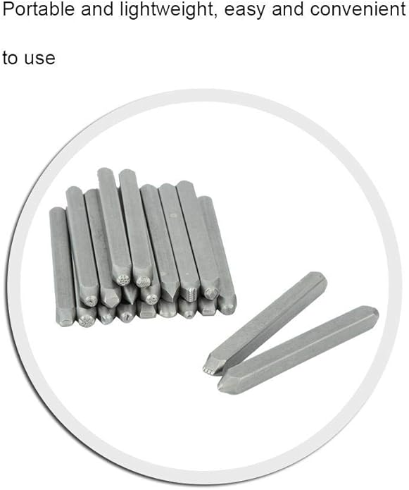 Carbon Steel Flower Hole Punch Set - Metal Stamp Punch Tool for Jewelry