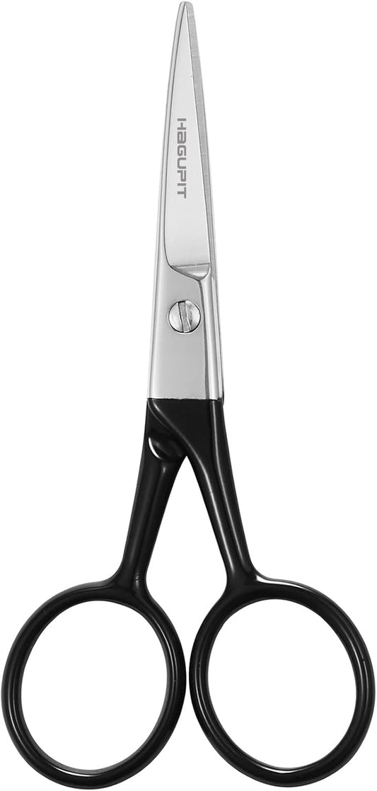 4" Small Precision Embroidery Scissors - All purpose Stainless Steel Sharp Fabric Scissors for DIY Craft Thread Cutting Yarn, Knitting Needlework Stitching Shears, Manicure Cuticles Nail