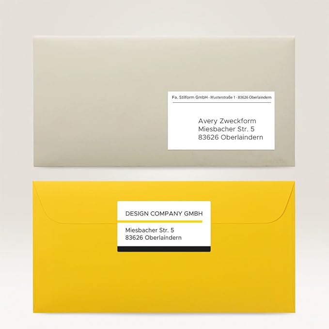 Replacement for DYMO 30323 (2-1/8" x 4") Shipping/Name Badge Labels, Compatible with DYMO Labelwriter 450, 4XL, 550,5XL Rollo & Zebra Desktop Printers [5 Rolls/1100 Labels]