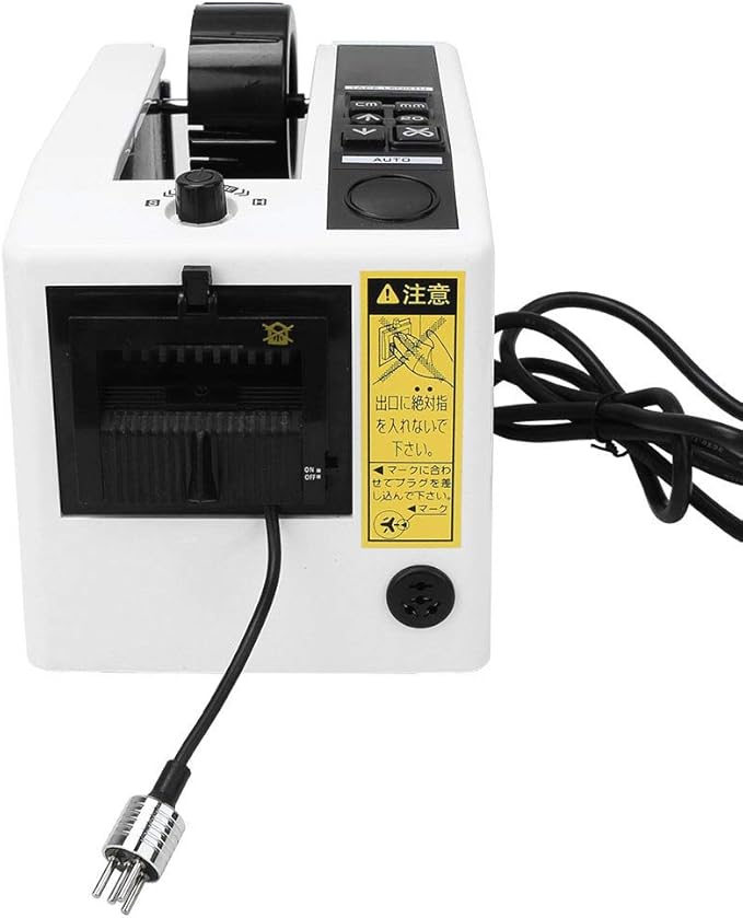 Auto Tape Dispenser, Automatic Electric Tape Cutter Ribbon Cutting Machine for Various Adhesive Tape(US Plug 110V)