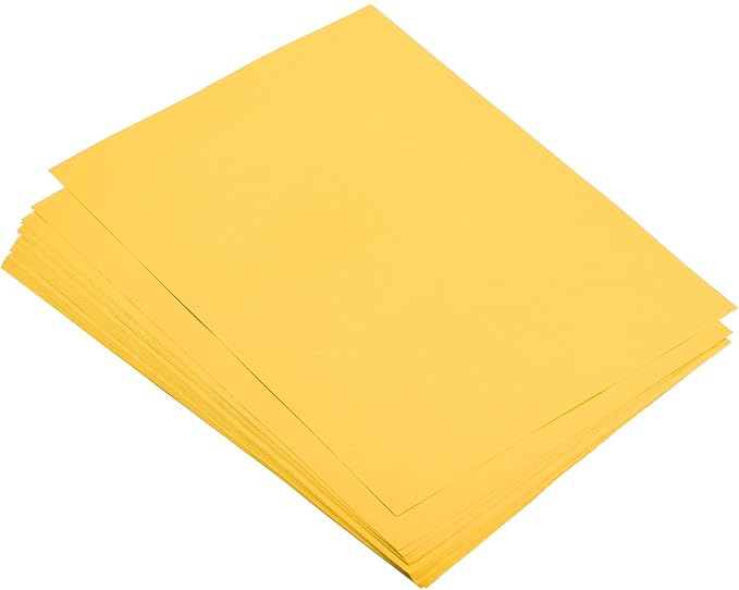MECCANIXITY 50 Sheets Colored Copy Paper 16.5 x 11.7 Inch Printer Paper 80gsm Gold for Office Printing, Document Copying, Invitations, Forms, Art Projects