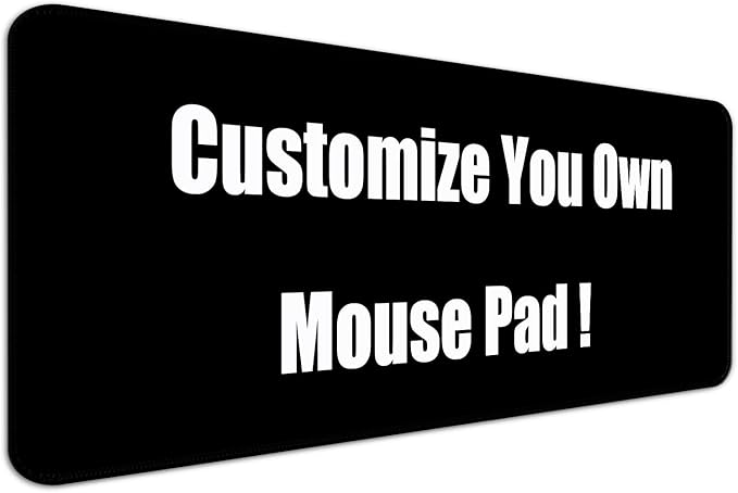 Custom Mouse Pad with Photo, Extended Large Personalized Gaming Desk Mat, Office Mousepad for Computer Keyboard and Laptop, XL