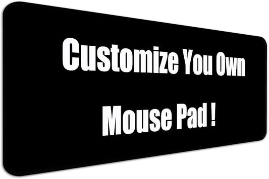 Custom Mouse Pad with Photo, Extended Large Personalized Gaming Desk Mat, Office Mousepad for Computer Keyboard and Laptop, XL