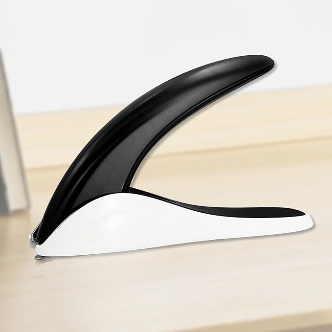 Heavy Duty Staple Remover, Professional Desktop Stapler Remover for Office & Classroom Use, Durable and Easy Staple Puller Remover Tool (White)