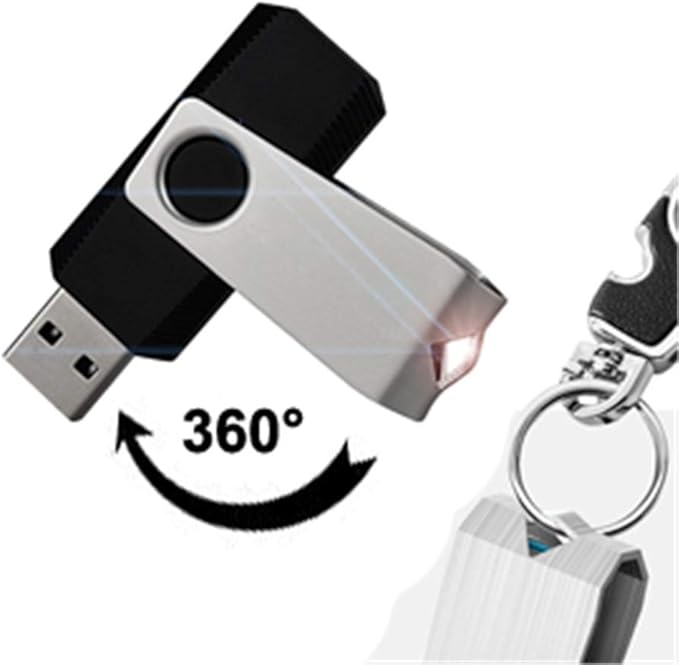 KEXIN 128GB Flash Drive 5 Pack USB 2.0 Thumb Drive USB Drive Memory Stick, Black