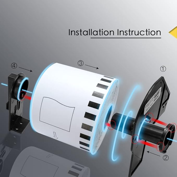 BETCKEY - 3" x 2" (76 mm x 51 mm) Multipurpose & Shipping Labels Compatible with Zebra & Rollo Label Printer,Premium Adhesive & Perforated [1 Rolls, 750 Labels]