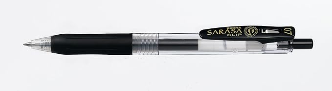 Zebra Pen Sarasa Clip Retractable Gel Pen, Medium Point, 0.7mm, Assorted Ink Colors, 10-Pack (40391)