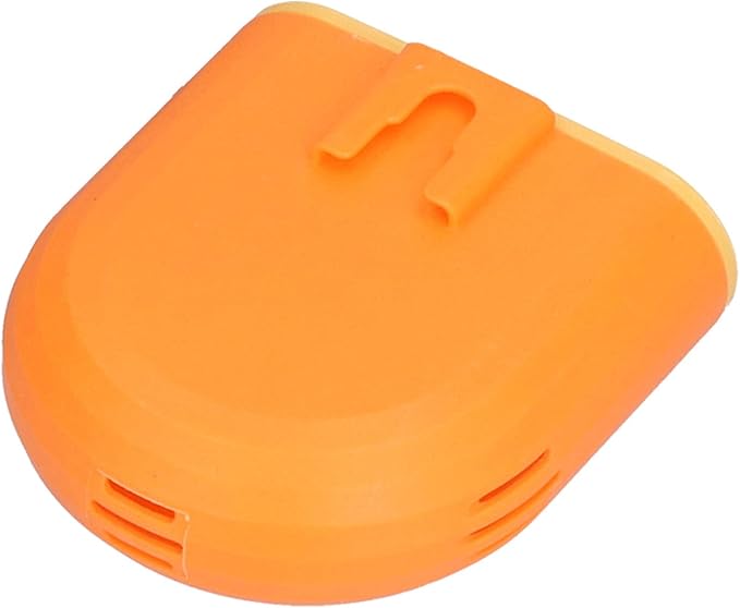 KJAOYU Silicone Toilet Brush,Wall-Mounted Toilet Brush Drying Holder Set - with Detachable Handle Cleaning Tool for Home Hotel Bathroom - Orange(Orange)