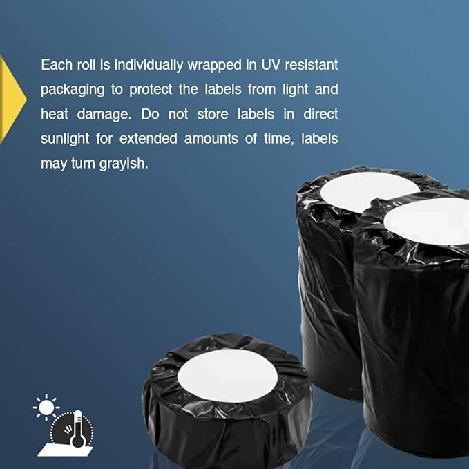 BETCKEY - Compatible Continuous Label Replacement for Brother DK-2210 (1-1/7" x 100'), Use with Brother QL Label Printers [20 Rolls]