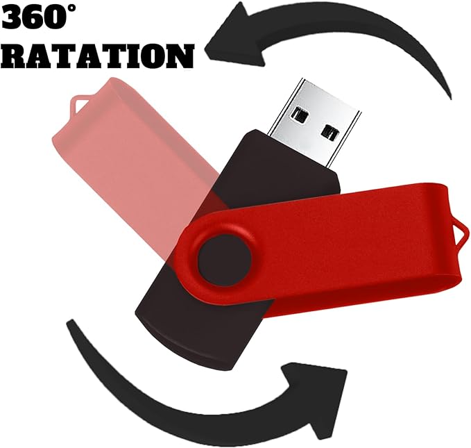 2GB USB Flash Drives 20 Pack 2 GB Thumb Drive TATMOHIK 2.0 USB Drives Bulk 2GB Swivel Design Flash Drive Pack with LED Indicator 2 Gig Jump Drive Pack, USB Stick, Memory Stick, Pen Drive, Mixed Color