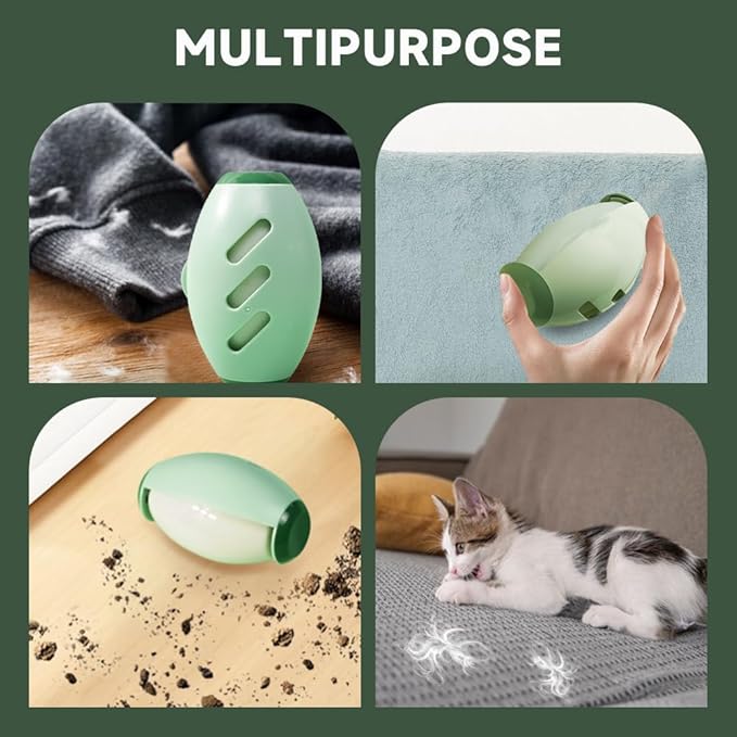 Reusable Silicone Lint Roller, 2025 Upgraded Washable Sticky Roller Powerful Adhesion for Pet Hair and Dust Removal, Portable Home Travel Lint Roller for Clothes Bed Sofa (2, White)