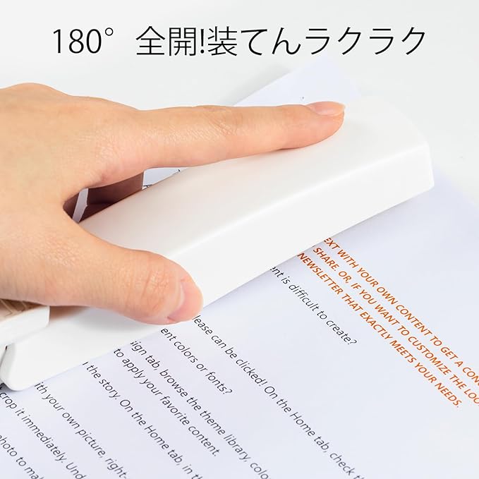 Deli Stapler, Desktop Stapler, Office Staplers, 25 Sheet Capacity, Includes 1000 Staples and Staple Remover, White