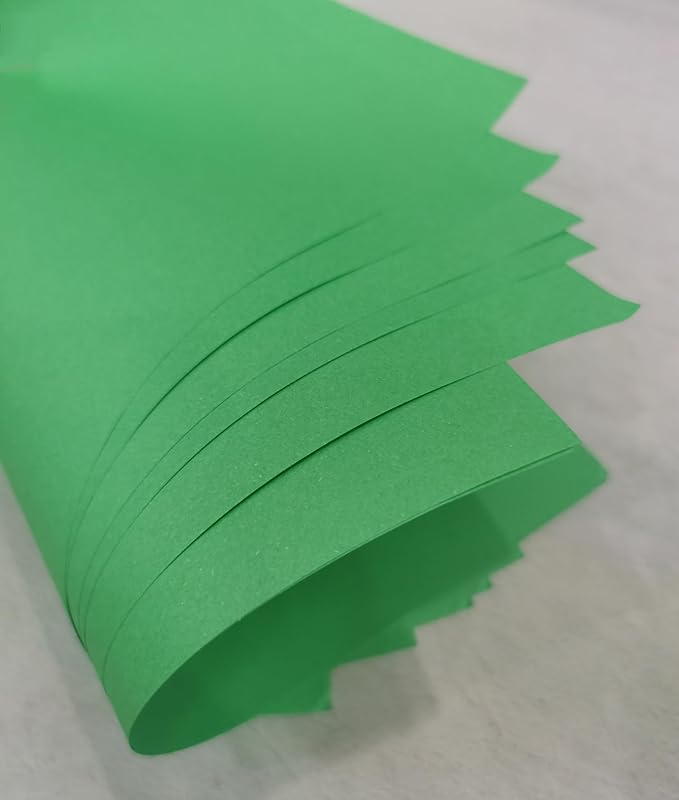 Emerald Green Copy Print Paper 8.5X11 Inches,100 Sheets Rainbow A4 Printer Paper 70GSM Colored Origami Paper for Cutting DIY Kids Art Craft