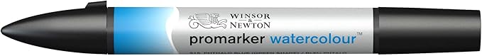 Winsor & Newton ProMarker Watercolor Marker, Phthalo Blue (Green Shade)