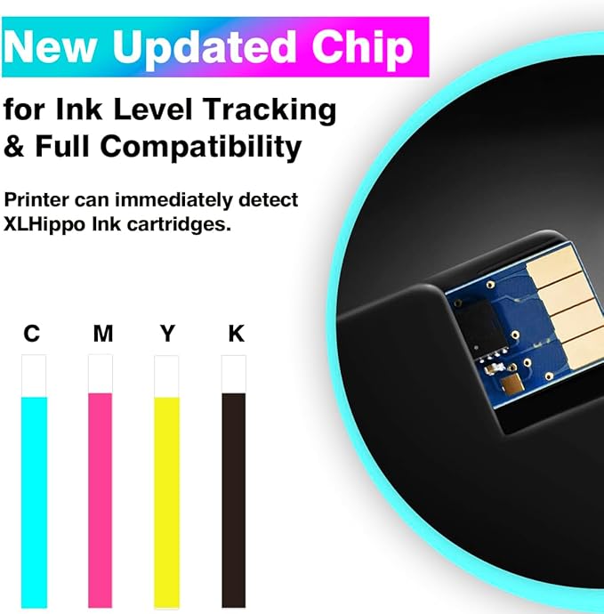 923e 923XL Black Replacement for HP 923 Black Ink Cartridgs for HP Printers OfficeJet Pro 8130e 8135e 8025e 8138e 8139e 8130 Series Office Jet 8122e 8120 Series Printer (2 Pack 923 XL K)