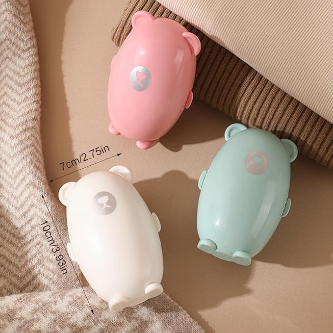 Reusable Lint Rollers for Pet Hair, Washable Sticky Roller for Clothes, Portable Home Travel Lint Roller, Super Sticky Lint Roller Ball for Plush Hair, Washable lint Roller,Dust, Clothes (Pink)