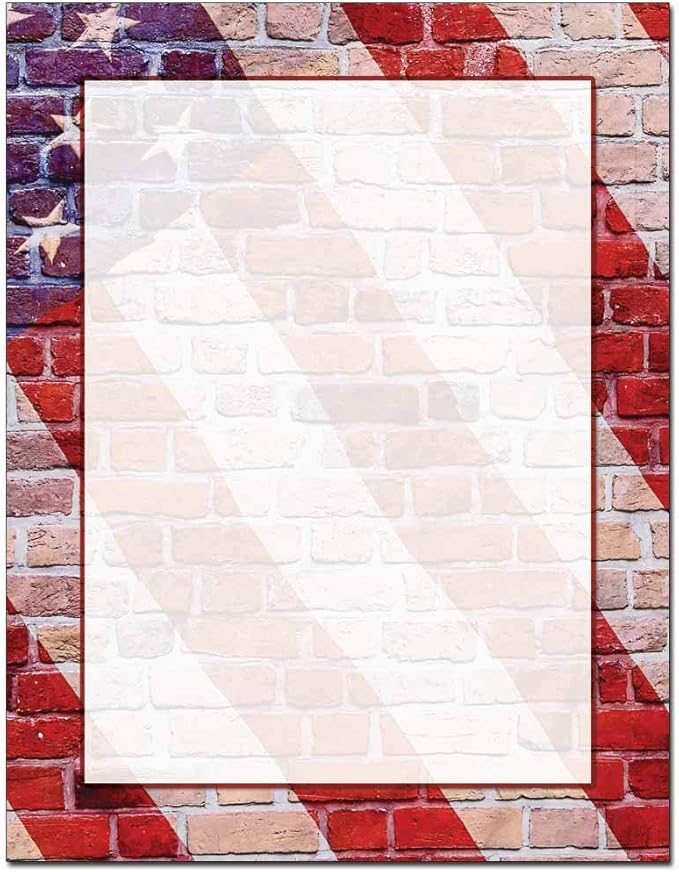 Painted Glory Letterhead Laser & Inkjet Printer Paper (25 Pack)