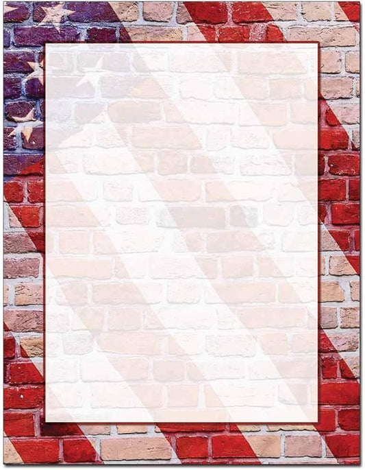 Painted Glory Letterhead Laser & Inkjet Printer Paper (100 Pack)