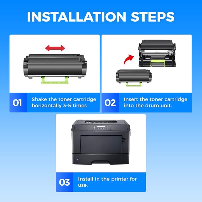 KingKJ S2830 High Yield Black Toner Cartridge 2-Pack Replacement for Dell GGCTW Toner Cartridges Remanufactured Compatible with Dell S2830 S2830dn Laser Printer Ink All-in-One Copier (8,500 Pages