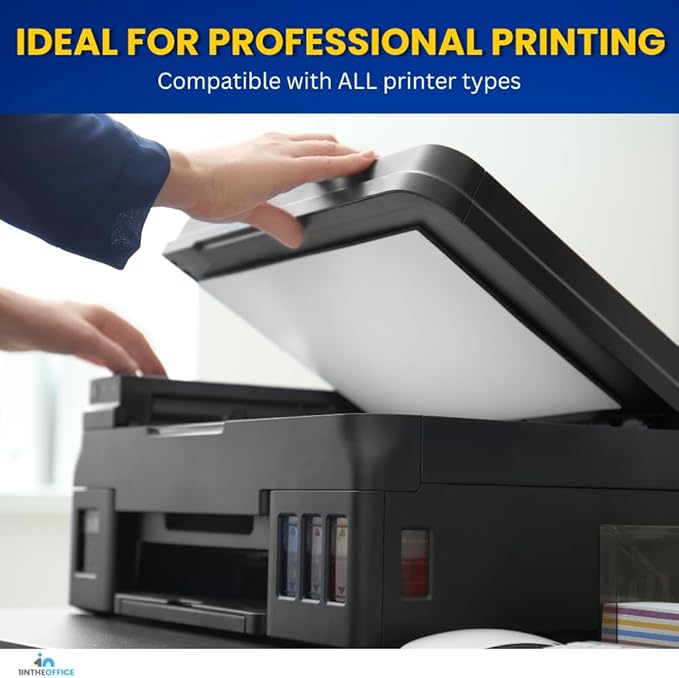 1InTheOffice Colored Copy Paper, Orchid, 8.5 x 11 inch Letter Size, 20lb Density, (500 Sheets)