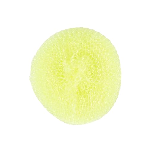 Restaurantware Plastic Dish Scrubbers 40 Pack 2.953 x 2.953 x 0.984 Inches Durable Non-Scratch Scrubbers Plastic Mesh Cleaning Pads Easy Grip Assorted Colors for Multi-Surface Cleaning