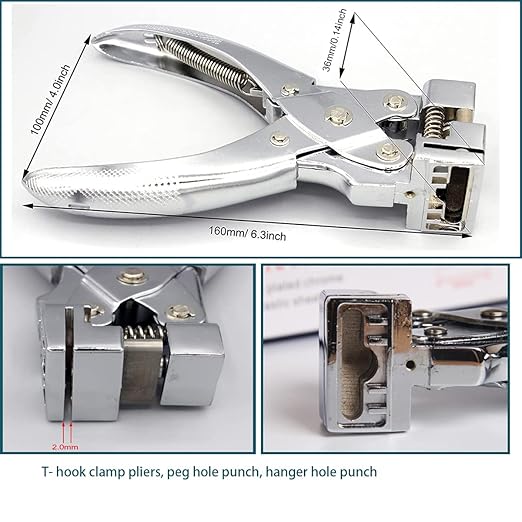 Heavy Duty Manual T-Shaped Hole Cutting Tool Hanger Hole Punch (T Solt)