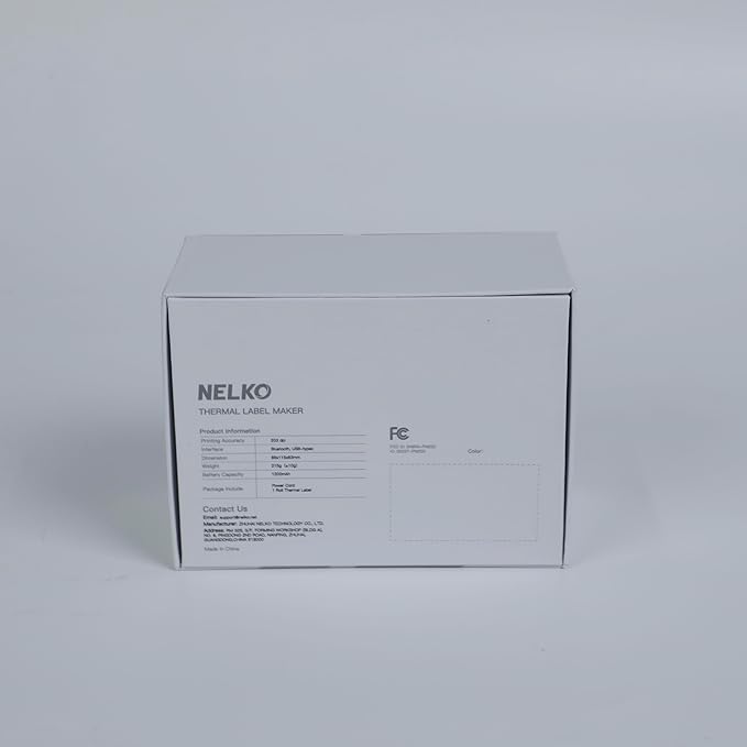 Nelko PM220 Bluetooth Label Maker Machine with Tape, 2 Inch Portable Thermal Printer for Small Business, Address, Logo, Clothing, Sticker Printer for Phones & PC, Pink