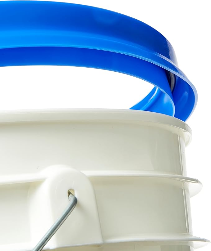 Gamma Seal Lids for 3.5, 5, 6 and 7 Gallon Buckets – Combo of 6 colors – Food Grade BPA Free Reusable Lids, Made in USA
