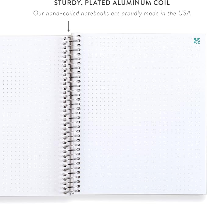 Erin Condren 8.5" X 11" Spiral Bound Dot Grid Journal Notebook - Hello Kitty Balloons, 5Mm Dot Grid, 160 Page Writing, Drawing & Art Notebook, 80Lb Thick Mohawk Paper, Stickers Included