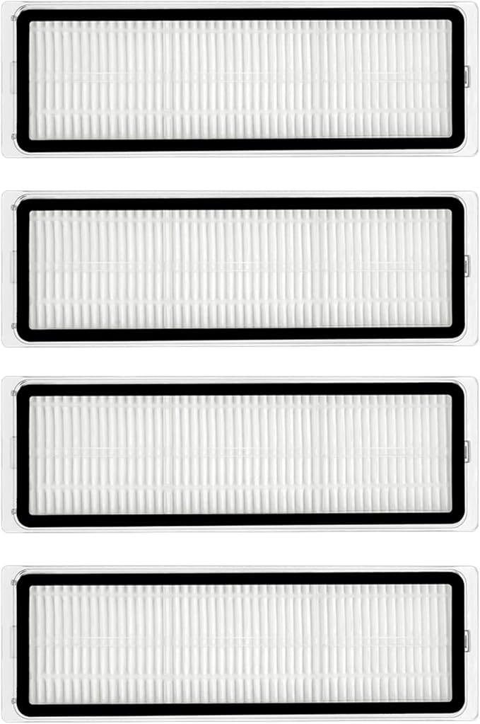 Replacement HEPA Filter Compatible for Dreame Bot L10S Ultra Robot Vacuum Cleaner Parts Accessories 4PCS