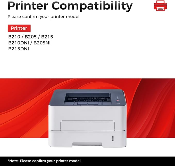 B205 B210 B215 Drum Unit (Not Toner) Black 1-Pack High-Yield Replacement for Xerox 101R00664 Image-Drum Compatible with Xerox B210 B205 B215 B210DNI B205NI B215DNI Laser Printer All-in-One Copier Copy