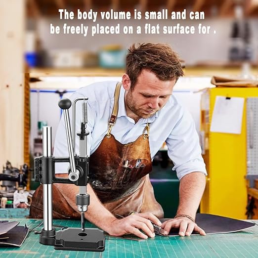 Leather Hole Puncher Hand Punching Machine Manual Press Puncher Punch Tools for DIY Craft
