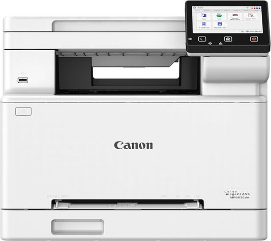 Canon Color imageCLASS MF662Cdw - Wireless Duplex Laser Printer with Copier, Scanner, 3 Year Limited Warranty, 26 PPM