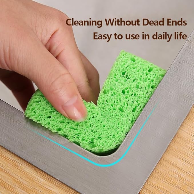 36 - Pack Non-Scratch Scrub Sponges - Sponges for Dishes and Washing Dishes, Cleaning Sponges for Kitchen Home and More（Green）