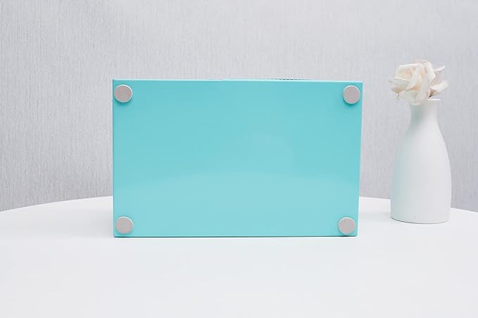 Annova Mesh Desk Organizer Office with 7 Compartments + Drawer/Desk Tidy Candy/Pen Holder/Multifunctional Organizer (Turquoise)