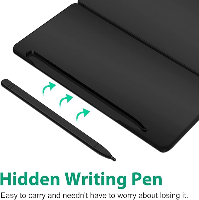 Scientific Calculator with Notepad, TRELC 10 Digits LCD Display Foldable Scientific Calculator, Portable Calculator with Erasable Writing Tablet for Middle School High School Students