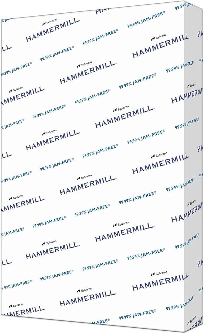 Hammermill Printer Paper, 20 Lb Copy Paper, 11 x 17 - 1 Ream (500 Sheets) - 92 Bright, Made in the USA