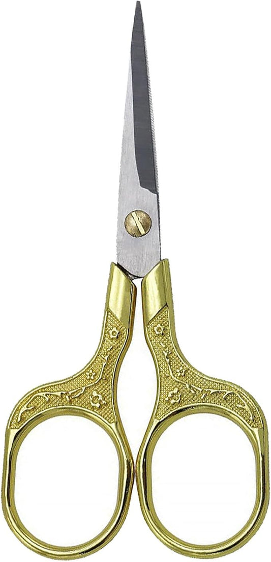 Mini Scissors Stainless Blade Metal Handle Office School Classroom Student Teacher Crafting Fabric Sewing Gift Wrapping All Purpose