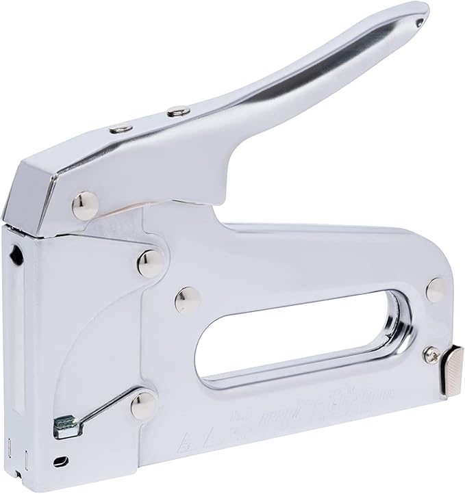 Arrow T50 Heavy Duty Staple Gun for Upholstery, Wood, Crafts, DIY and Professional Uses, Manual Stapler Uses 1/4”, 5/16”, 3/8", 1/2", or 9/16” Staples (Pack of 4)