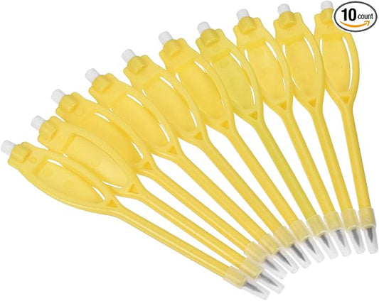 Golf Scoring Pencils with Eraser - Golf Marker Pens, Oval Handle with Clip, Apply to Golf Events