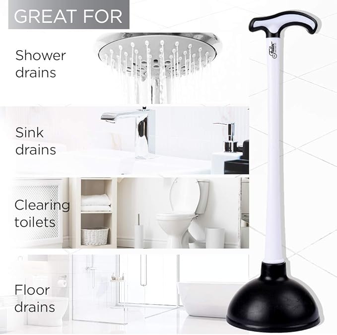 Bowl Brush & Plunger in Caddy Set