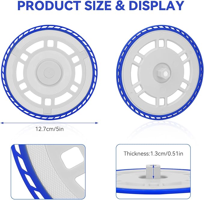Mop Pad Plate Accessories for Ecovacs Deebot T30 Pro Omni/T30 Pro/T30 Max/T30S/T50/N30 PRO/N30 OMNI/ N30 PRO OMNI/Yeedi M12 Pro+ Vacuum Cleaner - Board Holder Replacement Part Attachment