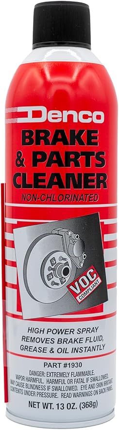 Denco #1930 Brake & Parts Cleaner - 13 OZ Net Wt - 15.3 FL OZ - 12 to 88 Pack (36)