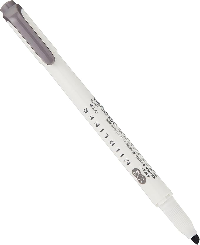 Zebra Pen Mildliner Dual-Tip Highlighters, Broad and Fine Tips, Ideal for Bible Highlighting, No Bleed, School Supplies and Teacher Supplies, Fluorescent and Cool Ink Colors, 10-Pack (78101)