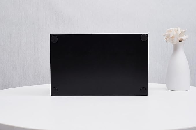 Annova Mesh Desk Organizer Office with 7 Compartments + Drawer/Desk Tidy Candy/Pen Holder/Multifunctional Organizer (Black)