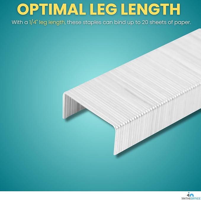 1InTheOffice Stapler with Staples, Office Stapler, 20-Sheet Capacity, 25,000 Standard Staples, Black