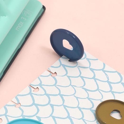 Craftelier - XL Disc Planner Hole Punch | Adjustable Hole Puncher for Discbound Notebooks & Journaling Supplies | Punches up to 3 Sheets of 90 g/m2 | Aprox. Size 12.60" x 3.54" x 1.97"