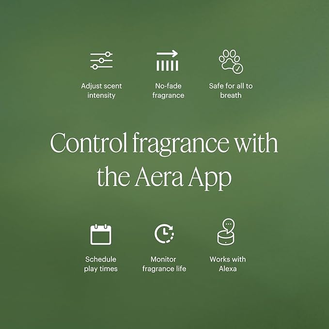 Aera Vibrance - Essential Oil for Home - Lively and Refreshing Fragrance - Notes of Tropical Florals, Grapefruit and Amber - Scent Refill - Works with The Aera Diffuser