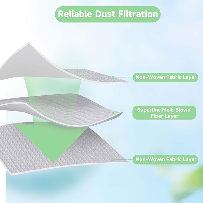 20 Pack Qrevo Dust Bags for Roborock Qrevo Series QV 35A, Qrevo S5V, Saros10r, Qrevo S, Qrevo Edge S5A, Qrevo 2R3W, S8 Max Ultra, S8 MaxV Ultra, Qrevo Curv S5X, Qrevo Master/Slim Robot Vacuum Cleaner